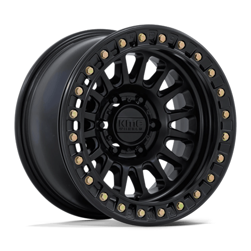 KMC IMPACT BEADLOCK Matte Black wheel