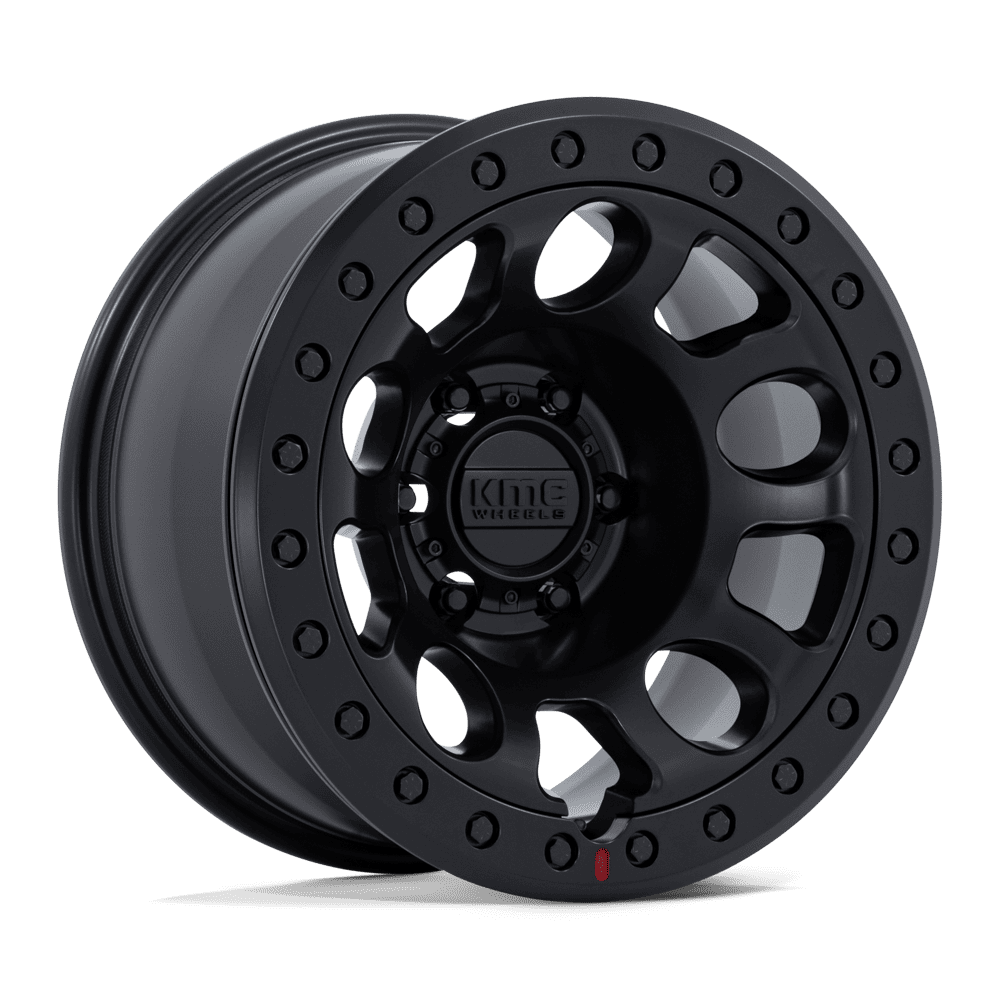 KMC E25 BEADLOCK Blackout wheel view 4