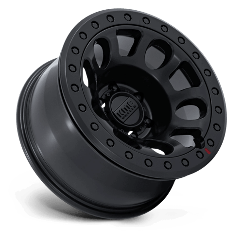 KMC E25 BEADLOCK Blackout wheel view 2