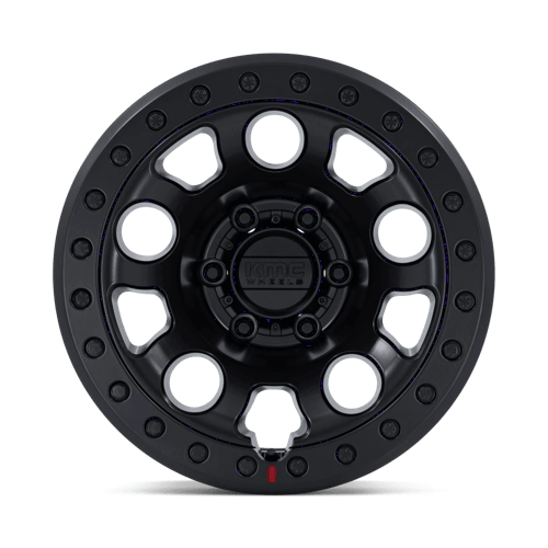 KMC E25 BEADLOCK Blackout wheel view 3
