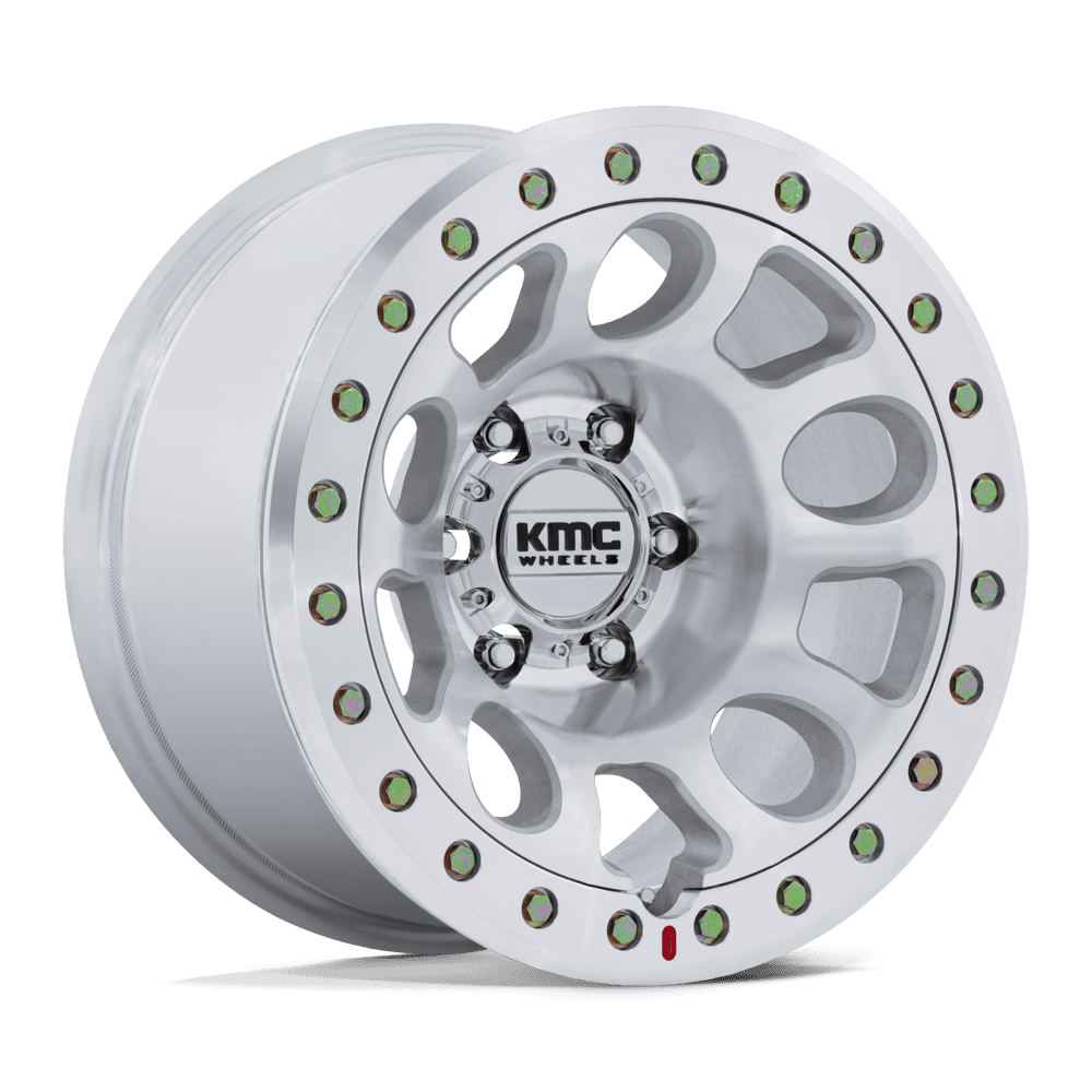 KMC E25 BEADLOCK Machined wheel view 4