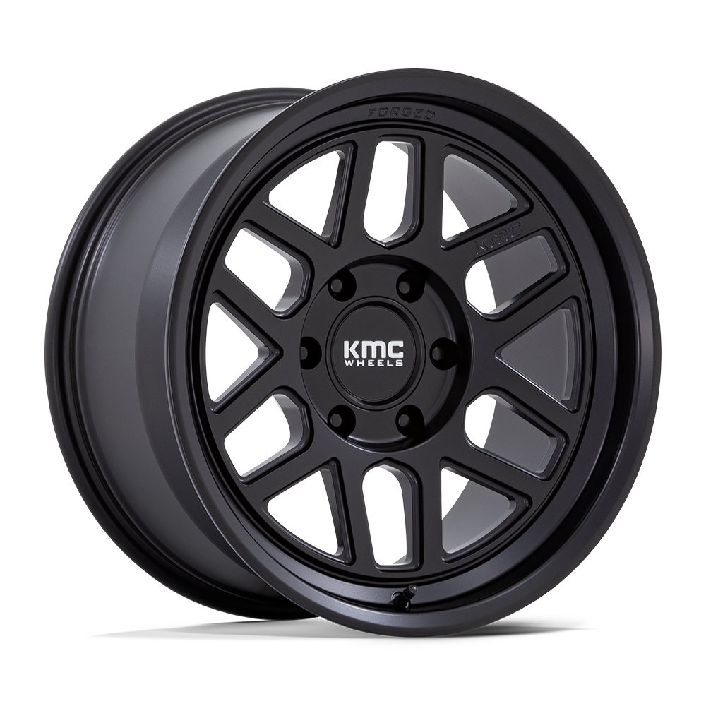 KMC MESA FORGED MONOBLOCK Satin Black Wheels