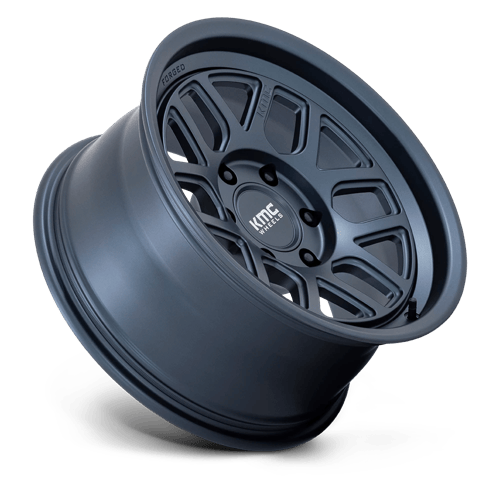 KMC MESA FORGED MONOBLOCK Metallic Blue wheel view 2