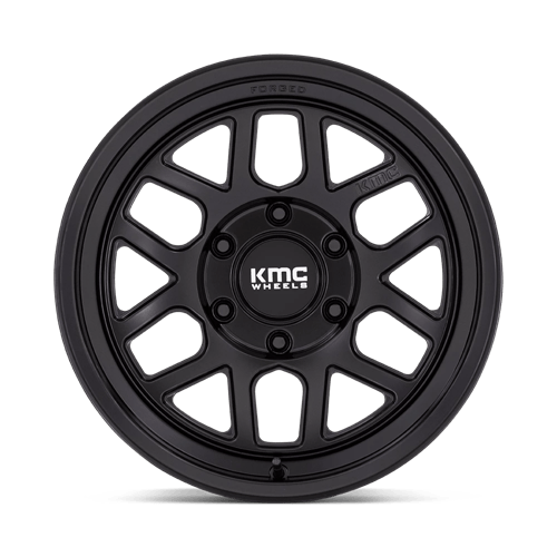 KMC MESA FORGED MONOBLOCK Satin Black wheel view 3