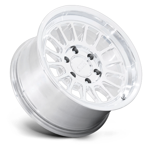 KMC IMPACT FORGED MONOBLOCK Raw Machined wheel view 2