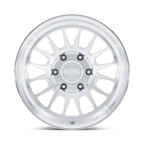 KMC IMPACT FORGED MONOBLOCK Raw Machined wheel view 3