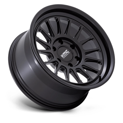 KMC IMPACT FORGED MONOBLOCK Satin Black wheel view 2