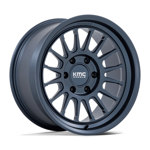 KMC IMPACT FORGED MONOBLOCK Metallic Blue wheel