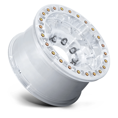 KMC MESA FORGED BEADLOCK Raw Machined wheel view 2