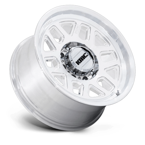 KMC MESA FORGED MONOBLOCK Raw Machined wheel view 2
