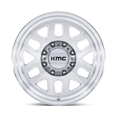 KMC MESA FORGED MONOBLOCK Raw Machined wheel view 3