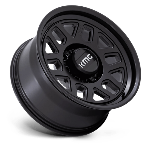 KMC MESA FORGED MONOBLOCK Satin Black wheel view 2