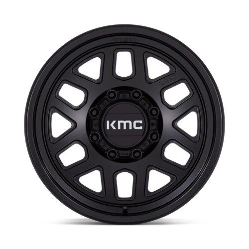 KMC MESA FORGED MONOBLOCK Satin Black wheel view 3