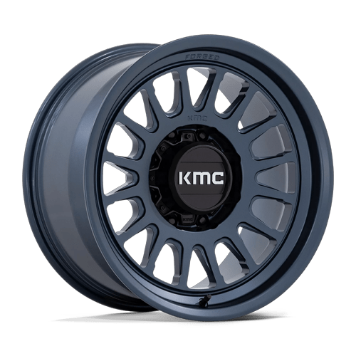 KMC IMPACT FORGED MONOBLOCK Metallic Blue wheel