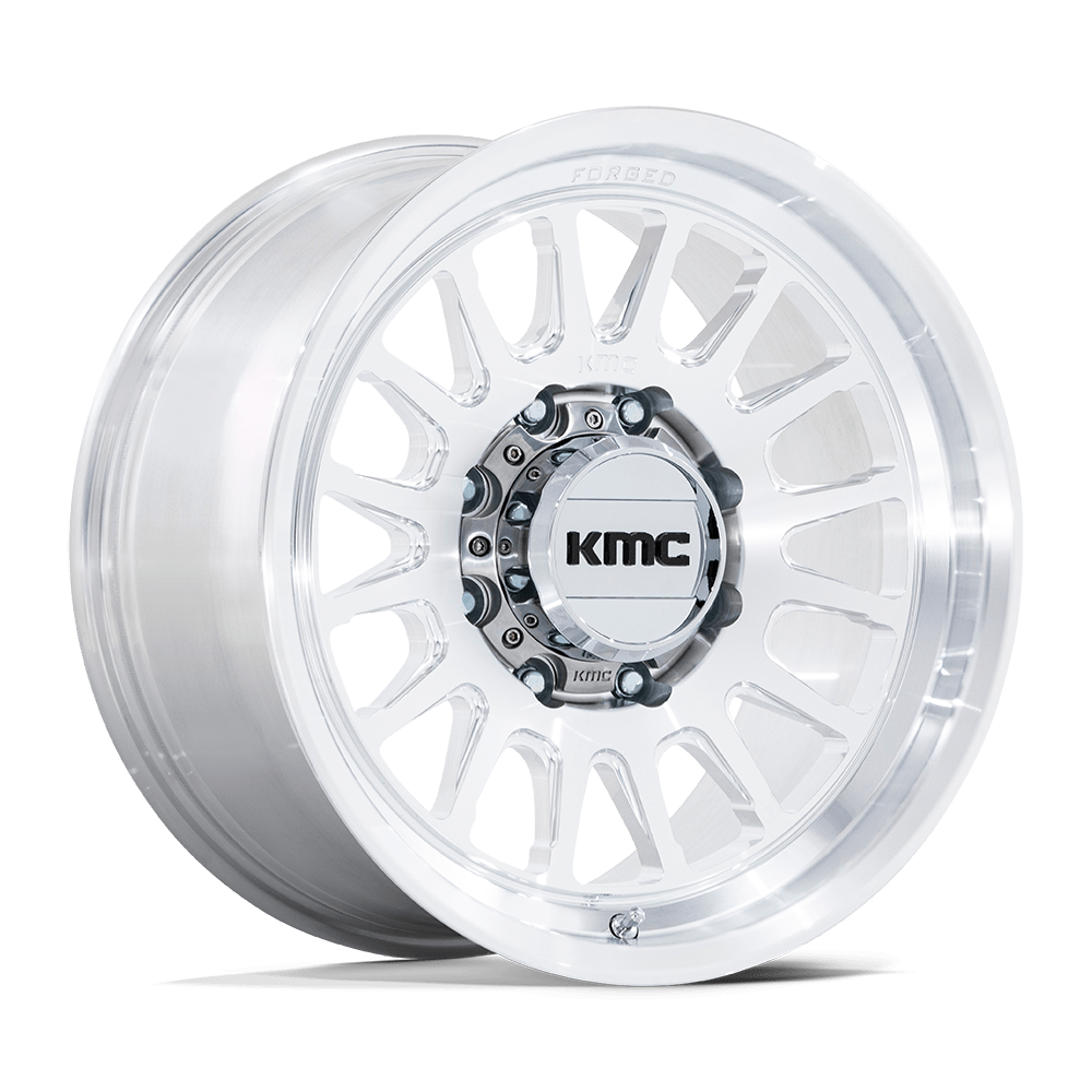 KMC IMPACT FORGED MONOBLOCK Raw Machined wheel view 4