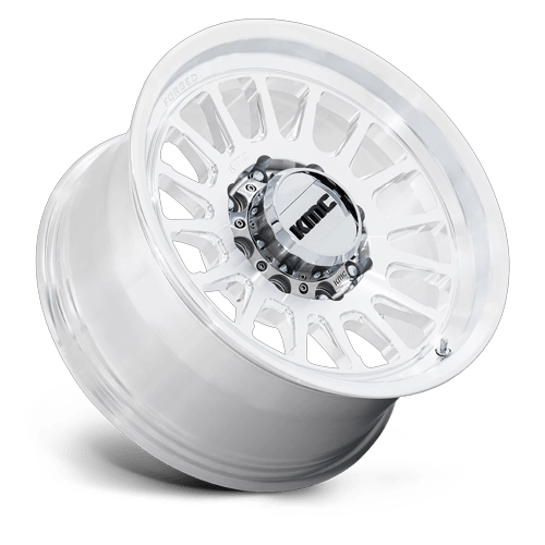 KMC IMPACT FORGED MONOBLOCK Raw Machined wheel view 2
