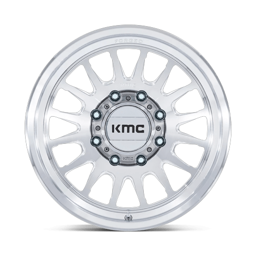 KMC IMPACT FORGED MONOBLOCK Raw Machined wheel view 3