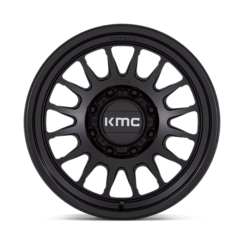 KMC IMPACT FORGED MONOBLOCK Satin Black wheel view 3