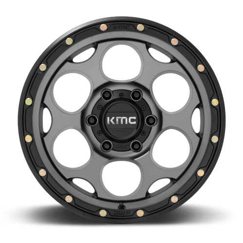 KM541 18X8.5 5X5.0 S-GRY BLK-LP 18MM