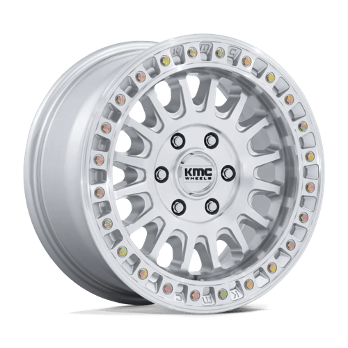 KMC IMS Gloss Silver W/ Machined Face wheel