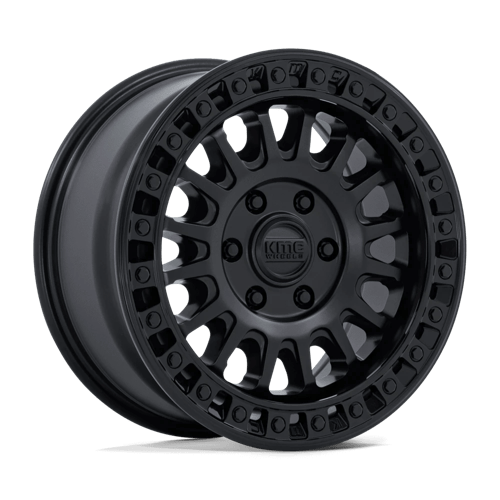 KMC IMS Matte Black W/ Gloss Black Lip wheel