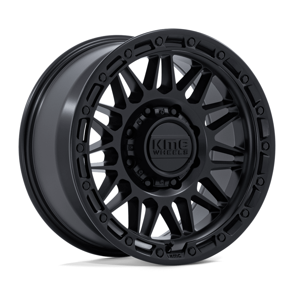 KMC ATTACK Matte Black Wheels