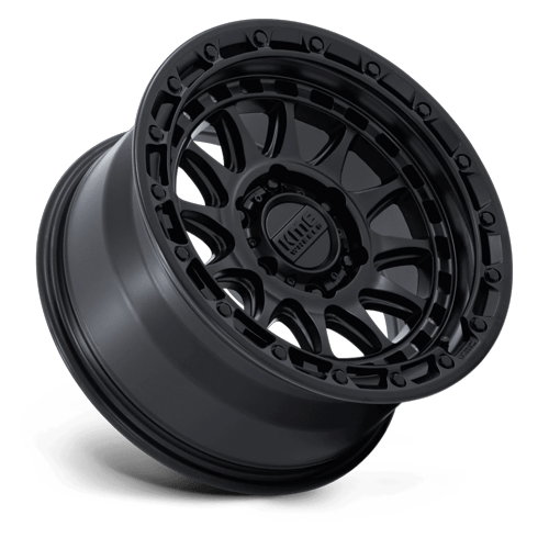 KMC CRUX Blackout wheel view 2