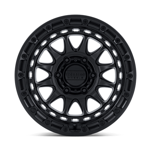 KMC CRUX Blackout wheel view 3