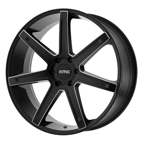 KM700 24X9.5 6X5.5 S-BLK MILL 38MM