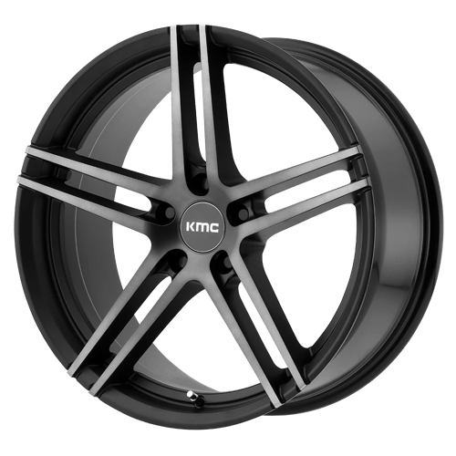 KM703 18X9.5 5X120 S-BLK TITAN FACE 45MM