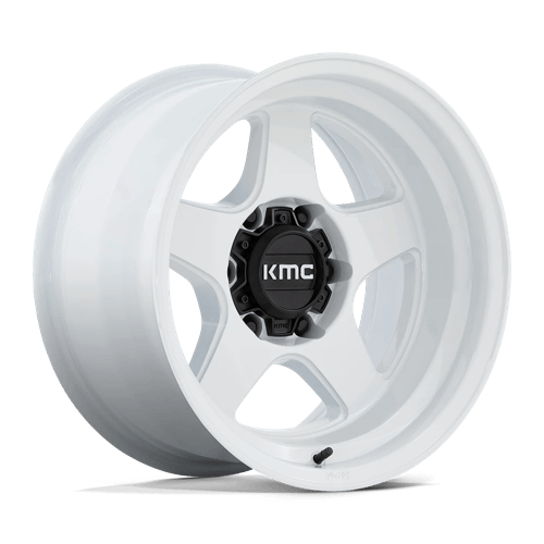KMC LOBO Gloss White wheel