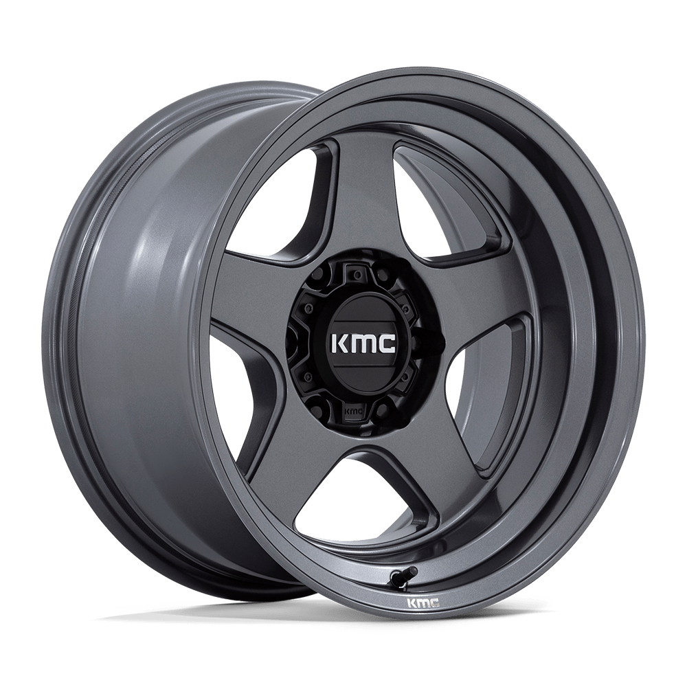 KMC LOBO Matte Anthracite wheel view 4