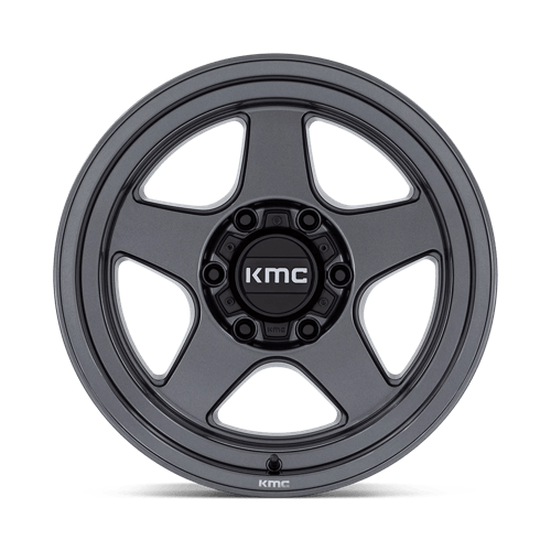 KMC LOBO Matte Anthracite wheel view 3