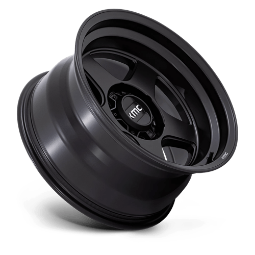 KMC LOBO Matte Black wheel view 2