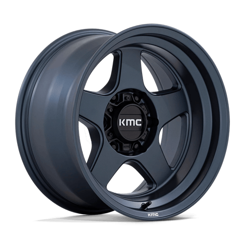 KMC LOBO Metallic Blue wheel