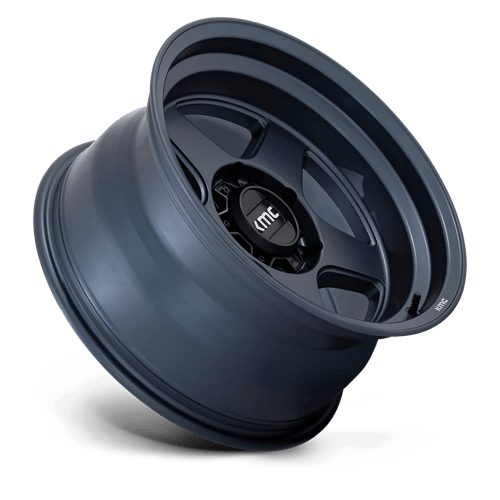 KMC LOBO Metallic Blue wheel view 2