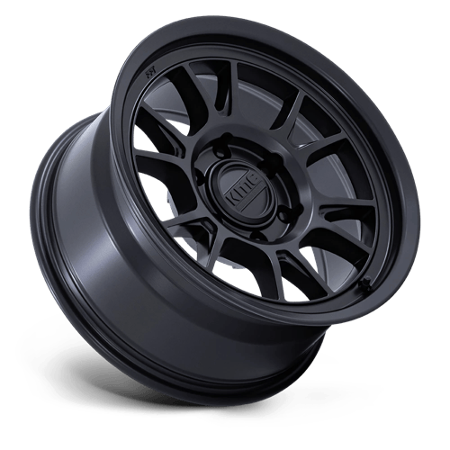 KMC RANGE Matte Black wheel view 2