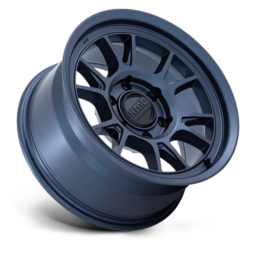 KMC RANGE Metallic Blue wheel view 2