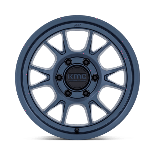 KMC RANGE Metallic Blue wheel view 3