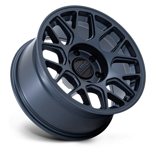 KMC HATCHET Metallic Blue wheel view 2