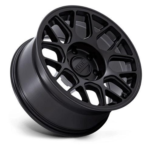 KMC HATCHET Matte Black wheel view 2