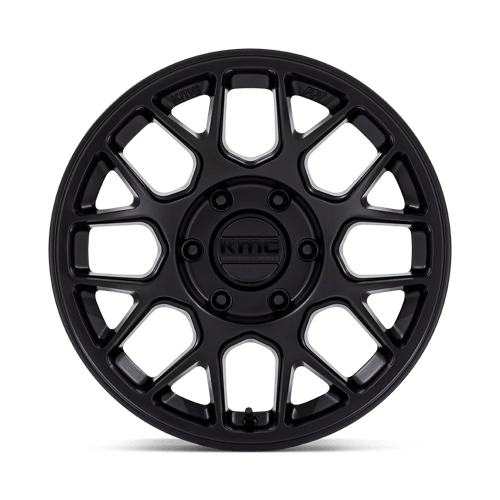 KMC HATCHET Matte Black wheel view 3