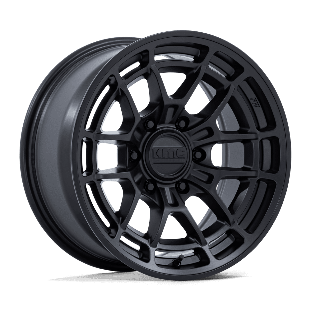 KMC ARCHER Matte Black wheel view 4