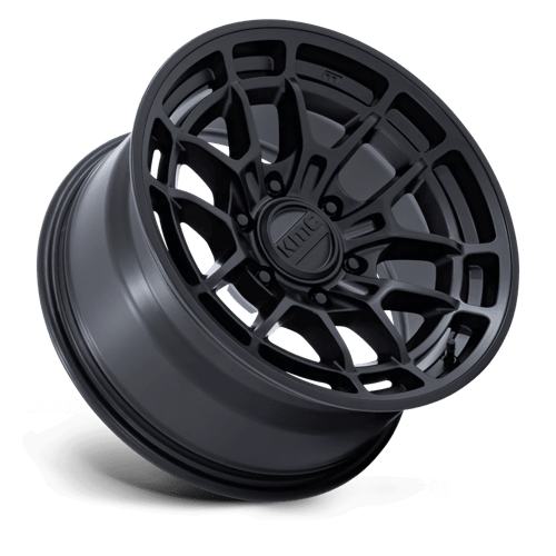 KMC ARCHER Matte Black wheel view 2