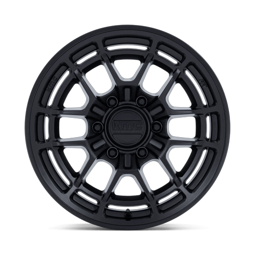 KMC ARCHER Matte Black wheel view 3