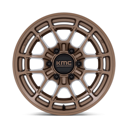 KMC ARCHER Matte Bronze wheel view 3