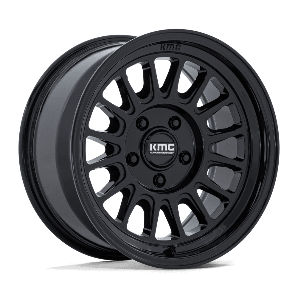 KMC IMPACT FFT Gloss Black wheel view 4