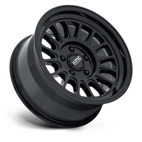 KMC IMPACT FFT Gloss Black wheel view 2