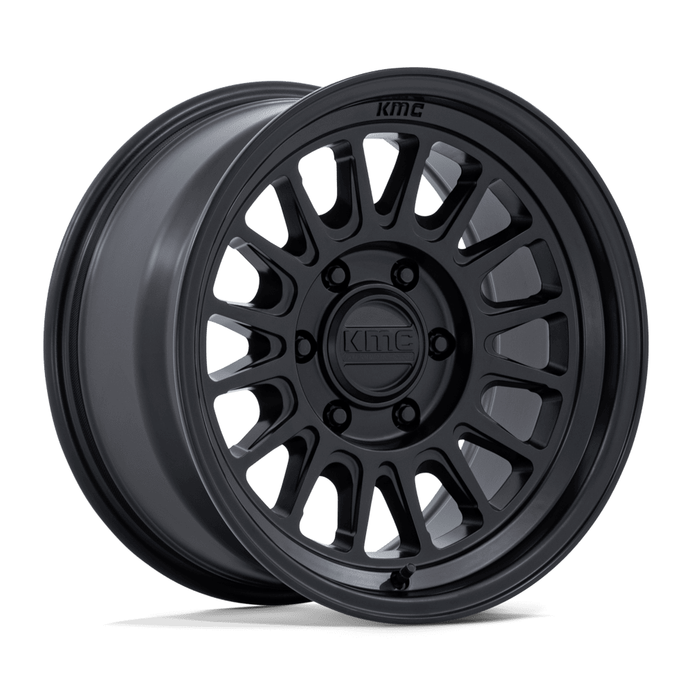 KMC IMPACT FFT Matte Black wheel view 4