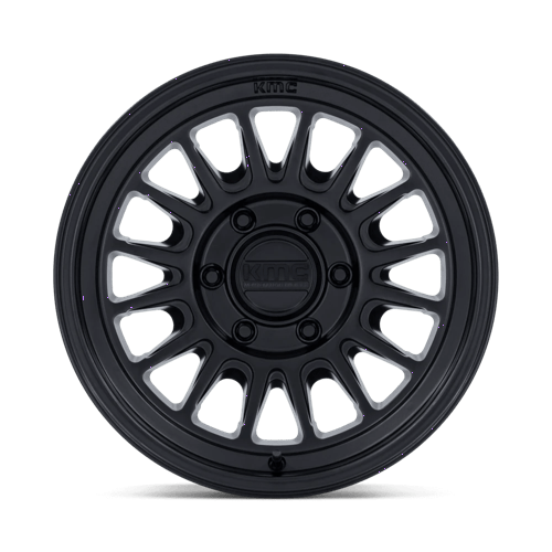 KMC IMPACT FFT Matte Black wheel view 3